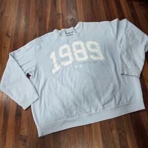 1989 Crewneck Taylor's Version Woman's Sweatshirt 1989 Design Taylor Swift 3XL